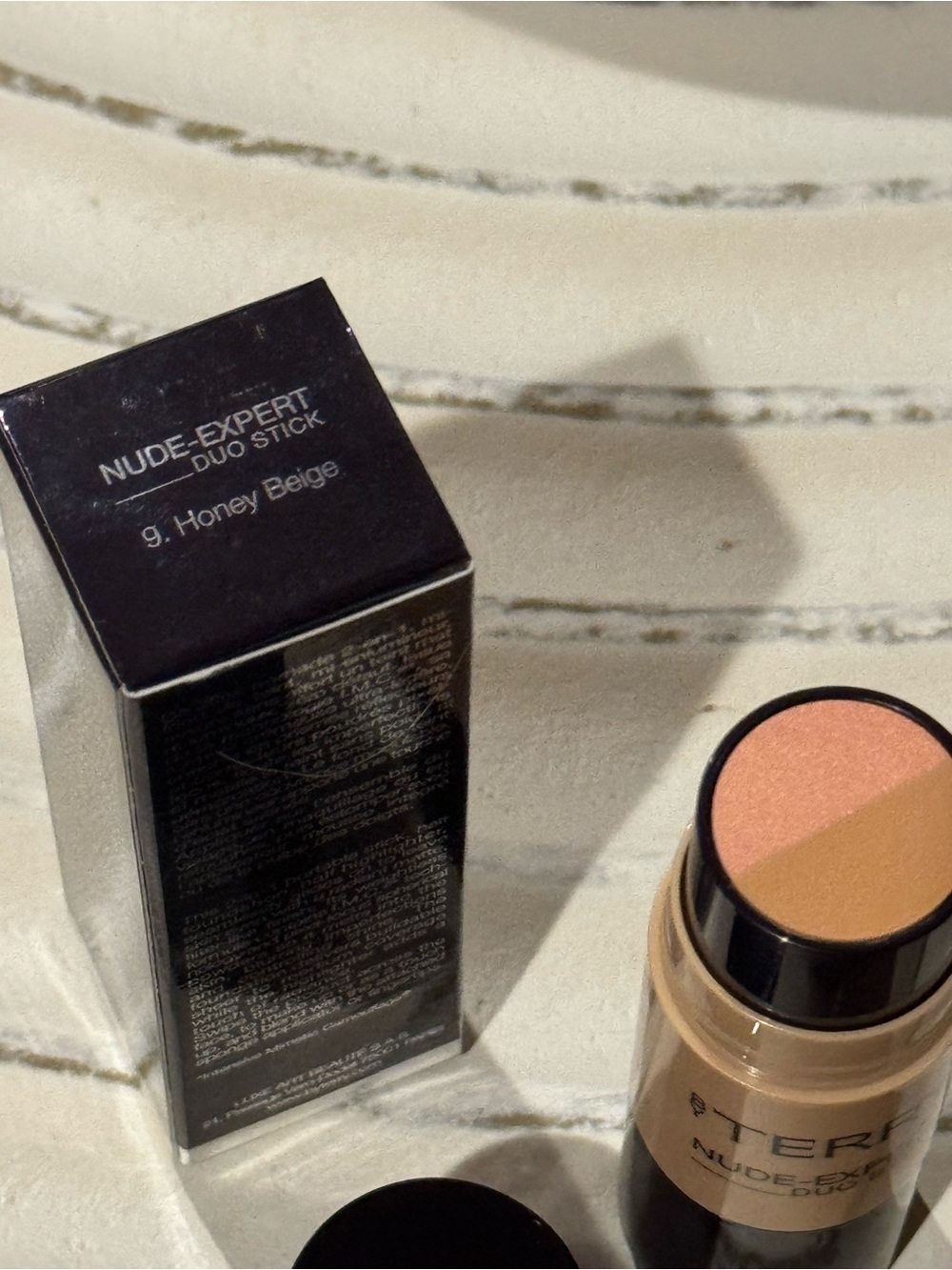 NIB By TERRY Nude Expert Duo Stick Honey Beige #9 - Picture 3 of 5